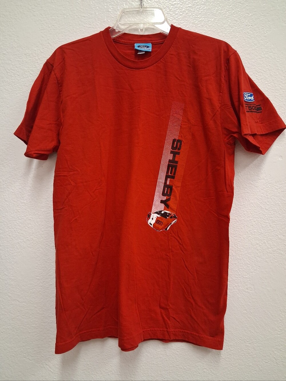 Ford Shelby Cobra GT500 T Shirt Tee Mens Large RARE PRINT